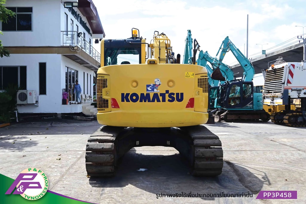 ขายแมคโคร 12 ตัน KOMATSU PC128US-10 แทรคเหล็กพร้อมเกี๊ยะยาง มีอาร์มเครน มีกล้องมองหลัง ชั่วโมงน้อย มือสองสภาพดี นำเข้าจากญี่ปุ่น โดย P&P Pro