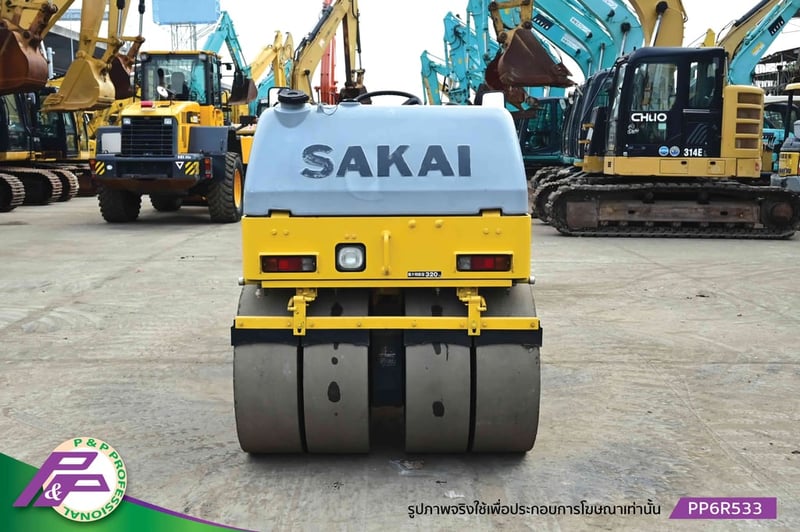 ขายรถบดหน้าเหล็ก-หลังยาง เอวอ่อน SAKAI TW500W-1 ชั่วโมงน้อย มือสองสภาพดี นำเข้าจากญี่ปุ่น โดย P&P Pro