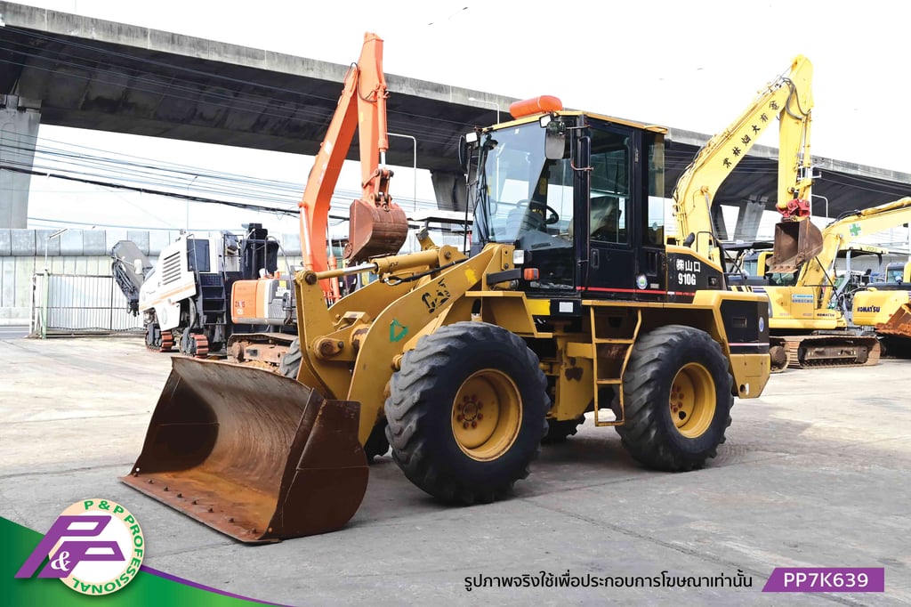 ขายรถตักล้อยาง CAT 910G เทียบเท่า WA100-5 ห้องเก๋ง มือสองสภาพดี นำเข้าจากญี่ปุ่น โดย P&P Pro ขายรถตักล้อยาง CAT 910G เทียบเท่า WA100-5 ห้องเก๋ง มือสองสภาพดี นำเข้าจากญี่ปุ่น โดย P&P Pro