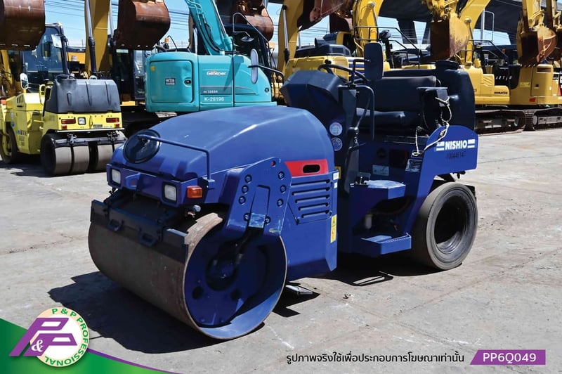 ขาย รถบดหน้าเหล็ก-หลังยาง เทียบเท่า SAKAI TW352 DYNAPAC CC135C เอวอ่อน ชั่วโมงน้อย มือสองสภาพดี นำเข้าจากญี่ปุ่น โดย P&P Pro
