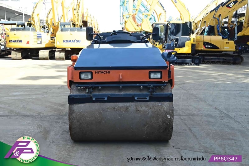 ขายรถบดหน้าเหล็ก-หลังยาง HITACHI CC150C-3A เทียบเท่า SAKAI TW502 เอวอ่อน ชั่วโมงน้อย มือสองสภาพดี นำเข้าจากญี่ปุ่น โดย P&P Pro