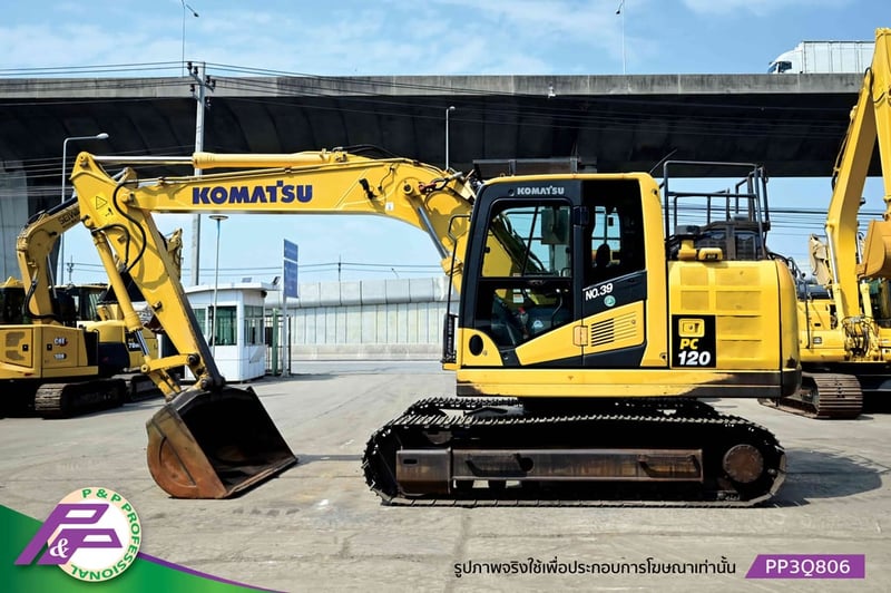 ขายรถขุด KOMATSU PC120-11 มาพร้อมบุ้งก๊๋พิเศษ มีกล้องรอบคัน ชั่วโมงน้อยมือสองสภาพดี นำเข้าจากญี่ปุ่น โดย P&P Pro