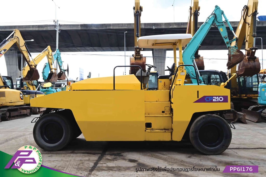 ขายรถบดล้อยาง 7 ล้อ HITACHI CP210 รุ่นใหม่ ชั่วโมงน้อย มือสองสภาพดี นำเข้าจากญี่ปุ่น โดย P&P Pro ขายรถบดล้อยาง 7 ล้อ HITACHI CP210 รุ่นใหม่ ชั่วโมงน้อย มือสองสภาพดี นำเข้าจากญี่ปุ่น โดย P&P Pro