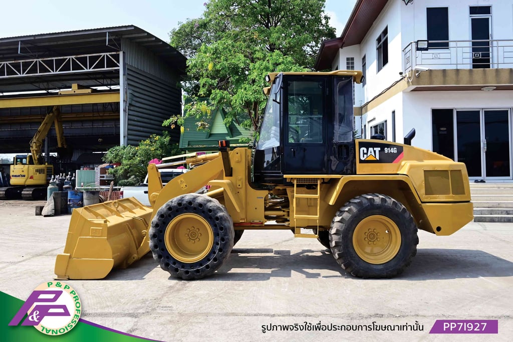 ขายรถตักล้อยาง CAT 914G เทียบเท่า WA150-5, ห้องเก๋ง มือสองสภาพดี นำเข้าจากญี่ปุ่น โดย P&P Pro ขายรถตักล้อยาง CAT 914G เทียบเท่า WA150-5, ห้องเก๋ง มือสองสภาพดี นำเข้าจากญี่ปุ่น โดย P&P Pro
