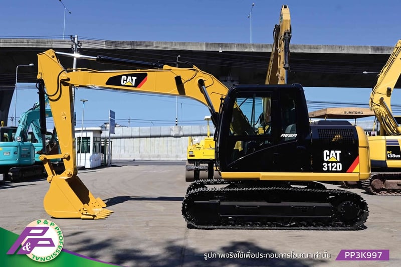 ขายรถขุด CAT 312D มือสองสภาพดี นำเข้าจากญี่ปุ่น โดย P&P Pro