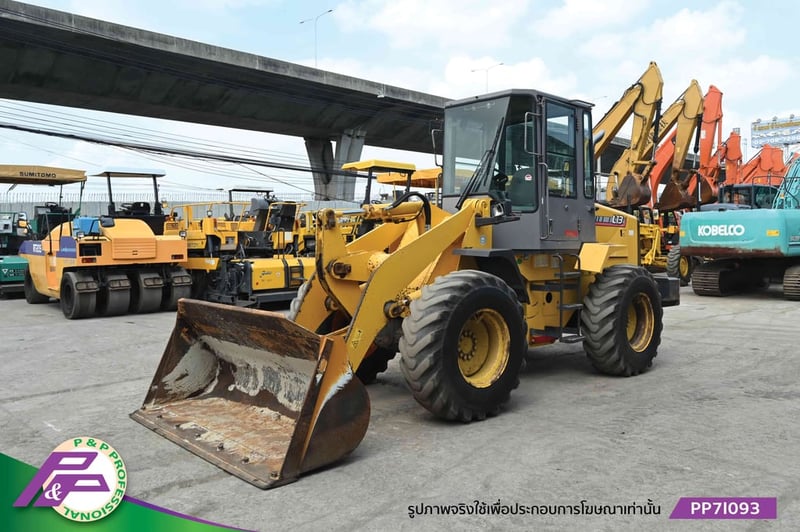 ขายรถตักล้อยาง TCM L13-3 เทียบเท่า WA100-5 และ 910G2 ห้องเก๋ง มือสองสภาพดี นำเข้าจากญี่ปุ่น โดย P&P Pro