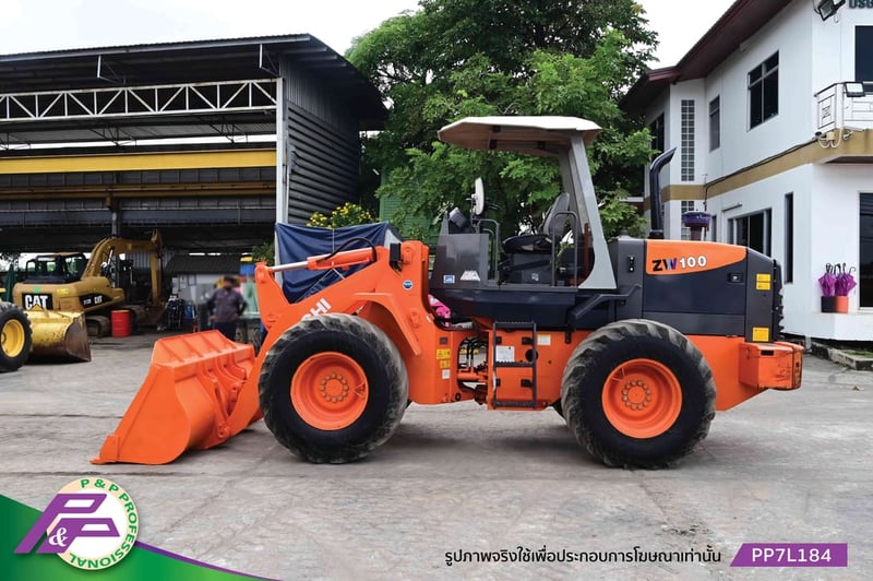 ขายรถตักล้อยาง HITACHI ZW100 เทียบเท่า WA100-6 และ 910H มือสองสภาพดี นำเข้าจากญี่ปุ่น โดย P&P Pro