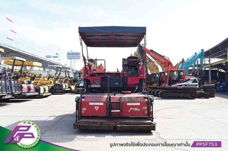 ขายรถปูยาง SUMITOMO HA60W-7 ปูกว้าง 6.0 เมตร, ล้อยาง, มี Tamper และ Vibrator มือสองสภาพดี นำเข้าจากญี่ปุ่นโดย P&P Pro