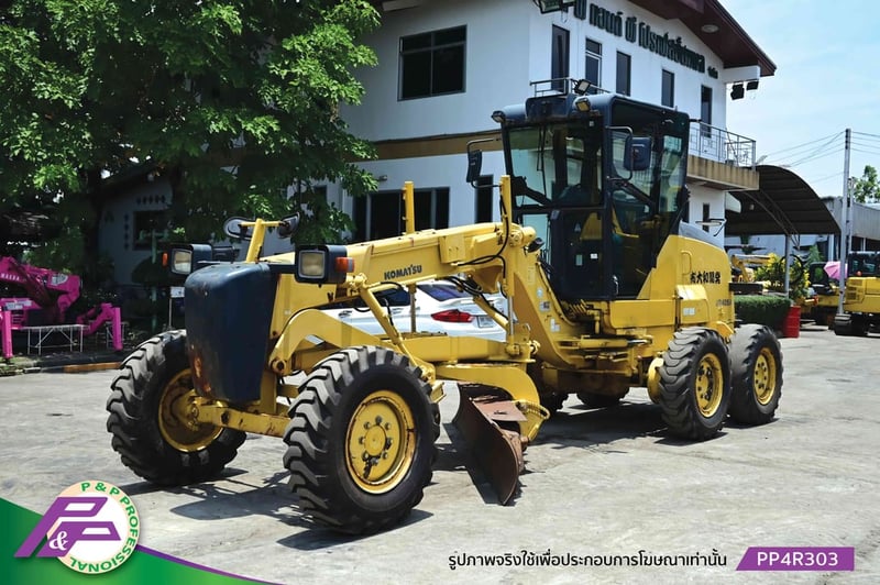 ขายรถเเกรด KOMATSU GD405A-3 เทียบเท่า 120H มี Scarifier ใบมีด 3.1 เมตร มือสองสภาพดี นำเข้าจากญี่ปุ่น โดย P&P Pro