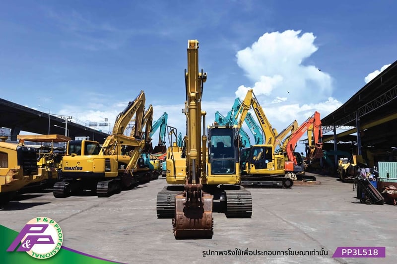 ขายรถขุด KOMATSU PC128US-10 แทรคใหญ่ มีกล้องมองหลัง มือสองสภาพดี นำเข้าจากญี่ปุ่น โดย P&P Pro