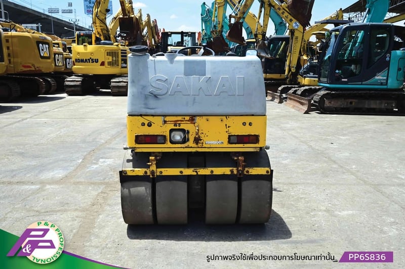 ขายรถบดหน้าเหล็ก-หลังยาง เอวอ่อน SAKAI TW350-1 มือสองสภาพดี นำเข้าจากญี่ปุ่น โดย P&P Pro ขายรถบดหน้าเหล็ก-หลังยาง เอวอ่อน SAKAI TW350-1 มือสองสภาพดี นำเข้าจากญี่ปุ่น โดย P&P Pro