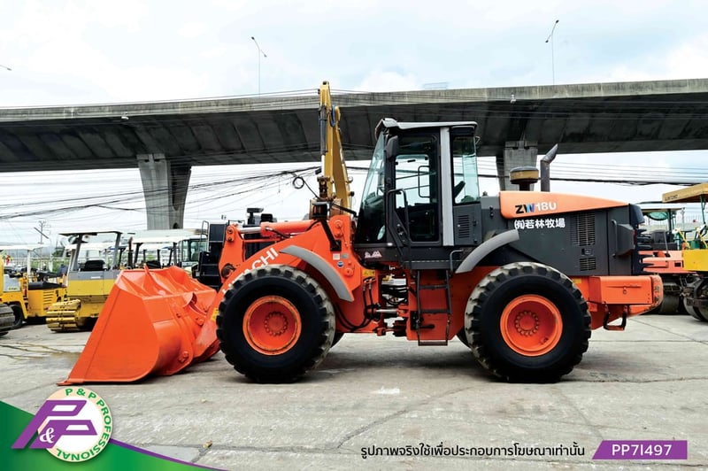 ขายรถตัก HITACHI ZW180 เทียบเท่า WA320-6 และ 938H, ห้องเก๋ง มือสองสภาพดี นำเข้าจากญี่ปุ่น โดย P&P