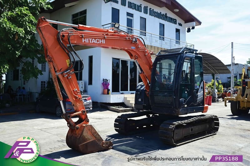 ขายรถขุด 8 ตัน HITACHI ZX75USK-5B แทรคเหล็พร้อมเกี๊ยะยาง มีไลน์หัวเจาะ มีกล้องมองหลัง มือสองสภาพดี นำเข้าจากญี่ปุ่น โดย P&P Pro