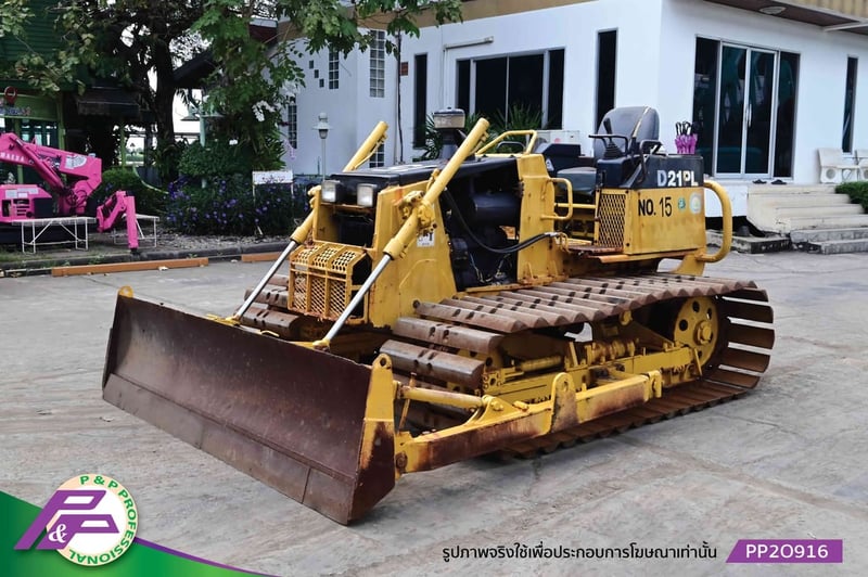 ขายรถดัน KOMATSU D21PL-7E แทรคตีนเป็ด ขนาด 700 มม. ใบมีด 4 ทิศทาง มือสองสภาพดี นำเข้าจากญี่ปุ่น โดย P&P Pro
