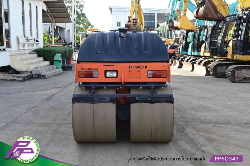 ขายรถบดหน้าเหล็ก-หลังยาง HITACHI CC150C-3A เทียบเท่า SAKAI TW502 เอวอ่อน ชั่วโมงน้อย มือสองสภาพดี นำเข้าจากญี่ปุ่น โดย P&P Pro