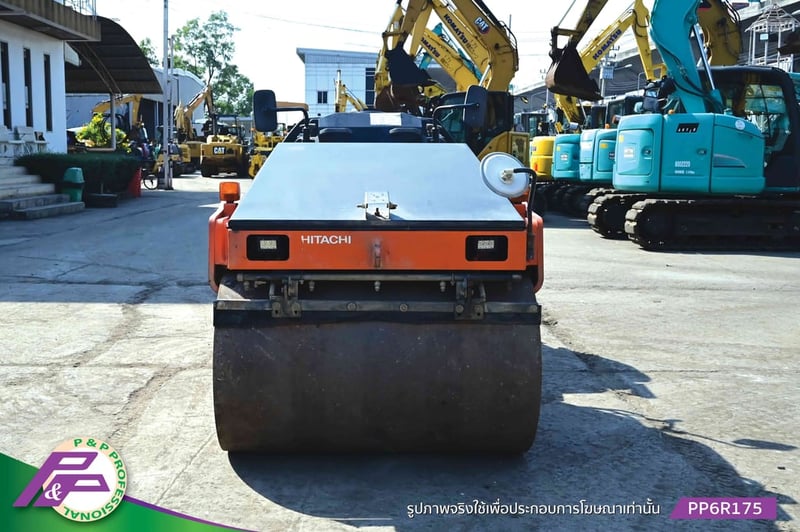 ขายรถบดหน้าเหล็ก-หลังยาง HITACHI ZC50C เทียบเท่า SAKAI TW502-1 เอวอ่อน มือสองสภาพดี นำเข้าจากญี่ปุ่น โดย P&P Pro