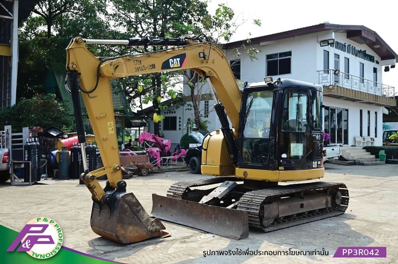 ขายรถขุด CAT 308E2 CR รุ่นใหม่ ซีรี่ย์ E2 มีใบมีดดัน มีอาร์มเครน ชั่วโมงน้อยมือสองสภาพดี นำเข้าจากญี่ปุ่น โดย P&P Pro