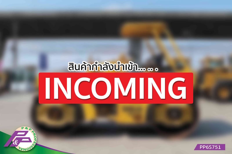 -สินค้ากำลังนำเข้า- ขายรถบด TANDEM ROLLER ขนาด 7 ตัน KOMATSU JV70DW มือสองสภาพดี นำเข้าจากญี่ปุ่น โดย P&P Pro