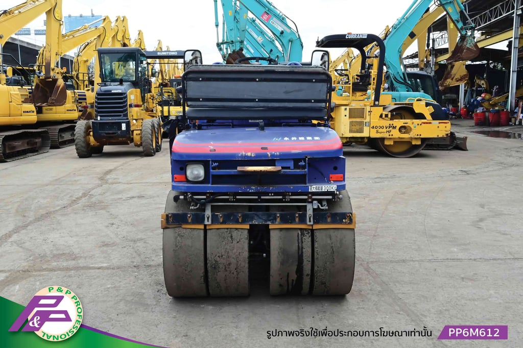 ขายรถบดหน้าเหล็ก-หลังยาง CAT CB-335E เทียบเท่า SAKAI TW500W-1 เอวอ่อน ชั่วโมงน้อย มือสองสภาพดี นำเข้าจากญี่ปุ่น โดย P&P Pro