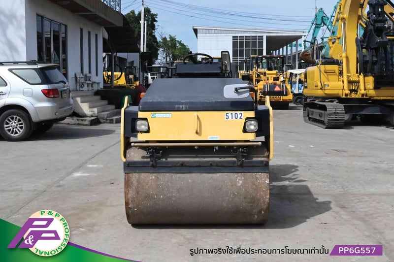 ขายรถบดหน้าเหล็ก - หลังยาง SAKAI TW502 เอวอ่อน, ชั่วโมงน้อย เก่านอกสภาพดี โดย P&P Pro