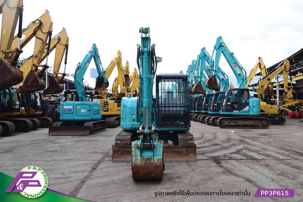 ขายรถขุดย่อม KOBELCO SK75SR-3 (YT07) แทรคเหล็กพร้อมเกี๊ยะยาง มีไลน์หัวเจาะ มีใบมีดดัน มีอาร์มเครน ชั่วโมงน้อย มือสองสภาพดี นำเข้าจากญี่ปุ่น โดย P&P Pro