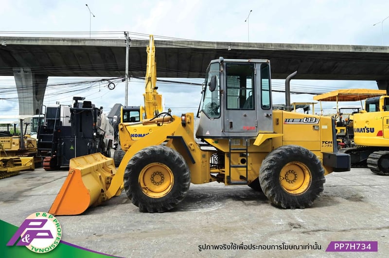 ขายรถตักล้อยาง TCM L13-3 เทียบเท่า WA100-5 และ 910G2 มือสองนำเข้าจากญี่ปุ่นโดย P&P Pro