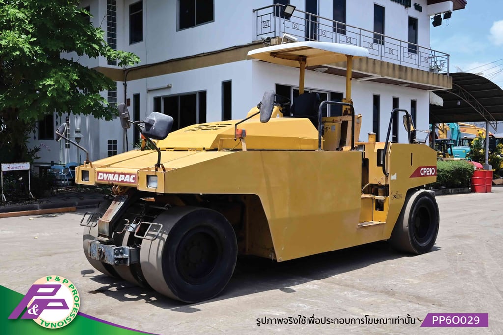 ขายรถบดล้อยาง 7 ล้อ รุ่นใหม่ HITACHI CP210 ชั่วโมงน้อย มือสองสภาพดี นำเข้าจากญี่ปุ่น โดย P&P Pro