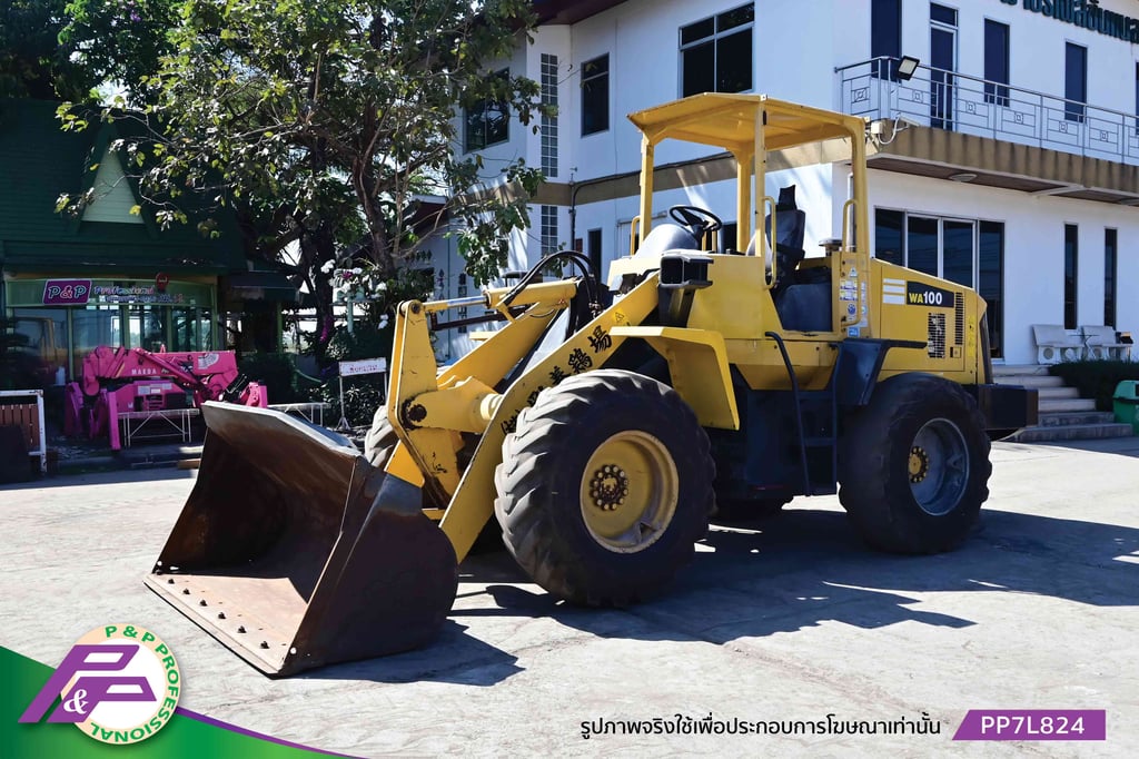 รถตัก KOMATSU WA100-5 เทียบเท่า 910G2 ชั่วโมงน้อย มือสองสภาพดี นำเข้าจากญี่ปุ่น โดย P&P Pro