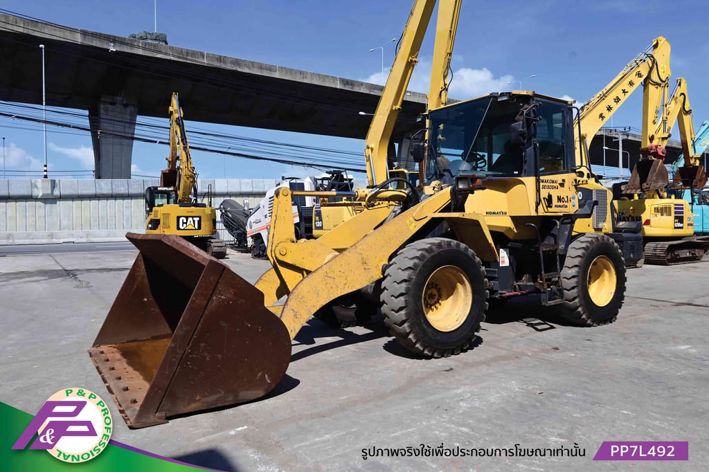 ขายรถตักล้อยาง KOMATSU WA200-6Y เทียบเท่า 924H ห้องเก๋ง แขนยาว มีฟังก์ชันลดความสั่นสะเทือนขณะขับขี่ Ride control มือสองสภาพดี นำเข้าจากญี่ปุ่น โดย P&P Pro