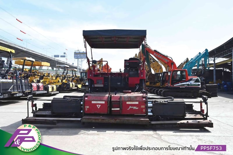 ขายรถปูยาง SUMITOMO HA60W-7 ปูกว้าง 6.0 เมตร, ล้อยาง, มี Tamper และ Vibrator มือสองสภาพดี นำเข้าจากญี่ปุ่นโดย P&P Pro