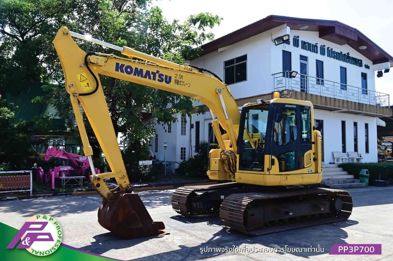 ขาย KOMATSU PC128US-10 รถขุด แทรคใหญ่ มีอาร์มเครน มีกล้องมองหลัง มือสองสภาพดี นำเข้าจากญี่ปุ่น โดย P&P Pro