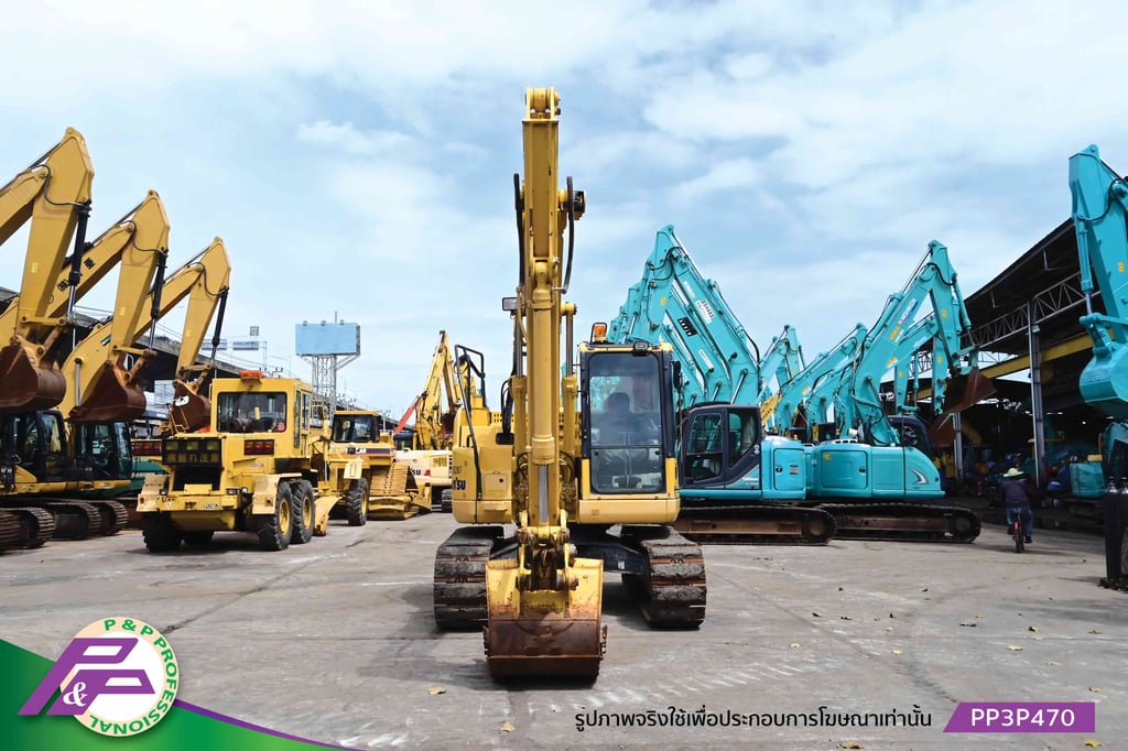ขาย KOMATSU PC128US-10 รถขุด 12 ตัน แทรคเหล็กพร้อมเกี๊ยะยาง มีอาร์มเครน มีกล้องมองหลัง ชั่วโมงน้อย มือสองสภาพดี นำเข้าจากญี่ปุ่น โดย P&P Pro