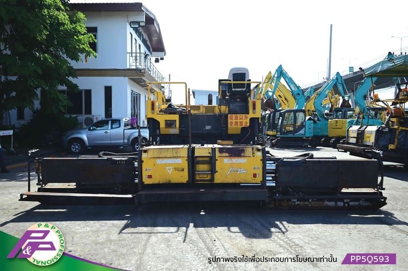 ขายรถปูปยาง SUMITOMO HA60W-7 ปูกว้าง 6.0 เมตร ล้อยาง มือสองสภาพดี นำเข้าจากญี่ปุ่น โดย P&P Pro