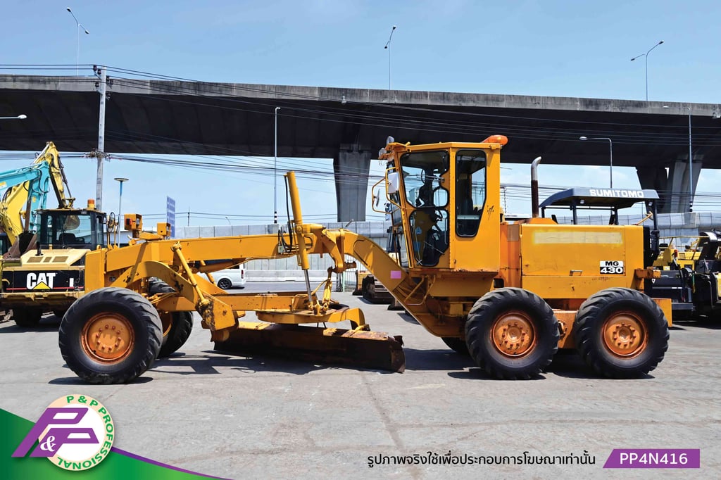 ขายรถเกรด MITSUBISHI MG430 เทียบเท่า 12G มี Scarifier ใบมีด 3.7 เมตร มือสองสภาพดี นำเข้าจากญี่ปุ่น โดย P&P Pro ขายรถเกรด MITSUBISHI MG430 เทียบเท่า 12G มี Scarifier ใบมีด 3.7 เมตร มือสองสภาพดี นำเข้าจากญี่ปุ่น โดย P&P Pro