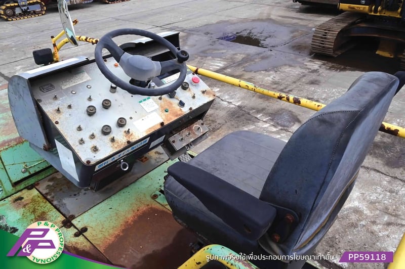 ขายรถปูยาง SUMITOMO (Hanta)  HA60W-7 (F2460W3) ปูกว้าง 6.0 เมตร ล้อยาง มือสองสภาพดี นำเข้าจากญี่ปุ่น โดย P&P Pro
