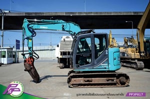 ขายรถขุดย่อม KOBELCO SK75SRD-3-YT07 มาพร้อมหัวคีบ มีไลน์หัวเจาะ มือสองสภาพดี นำเข้าจากญี่ปุ่น โดย P&P Pro