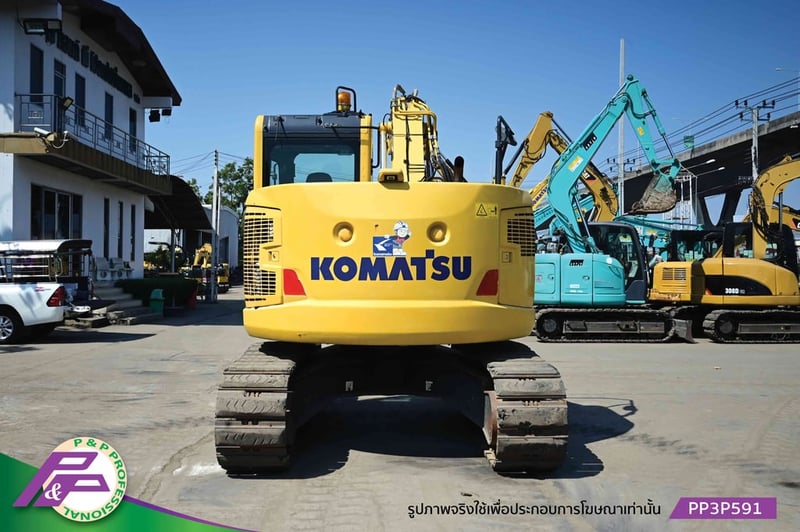 ขายแมคโคร KOMATSU PC128US-10 แทรคเหล็กพร้อมเกี๊ยะยาง มีอาร์มเครน มีกล้องมองหลัง ชั่วโมงน้อย มือสองสภาพดี นำเข้าจากญี่ปุ่น โดย P&P Pro