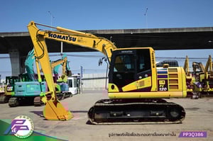ขายแมคโคร KOMATSU PC120-11 รุ่นใหม่ แทรคใหญ่ มีกล้องรอบคัน มีอาร์มเครน ชั่วโมงน้อย มือสองสภาพดี นำเข้าจากญี่ปุ่น โดย P&P Pro