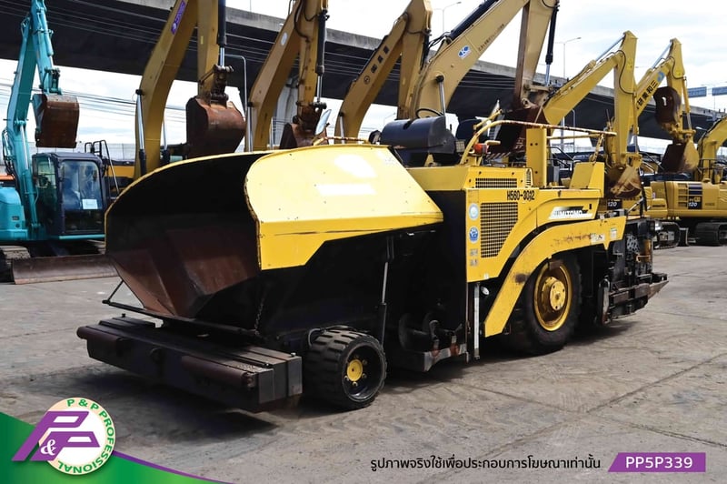 ขายรถปูยางมะตอย SUMITOMO HA60W-5 ปูกว้าง 6.0 เมตร ล้อยาง อสองสภาพดี นำเข้าจากญี่ปุ่น โดย P&P Pro