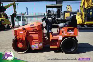 ขายรถบดหน้าเหล็ก-หลังยาง HITACHI ZC35C เทียบเท่า SAKAI TW352-1 เอวอ่อน ชั่วโมงน้อย มือสองสภาพดี นำเข้าจากญี่ปุ่น โดย P&P Pro