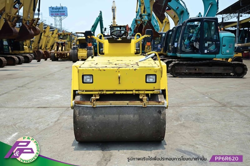 ขายรถบดหน้าเหล็ก-หลังยาง SAKAI TW450W เอวอ่อน มือสองสภาพดี นำเข้าจากญี่ปุ่น โดย P&P Pro