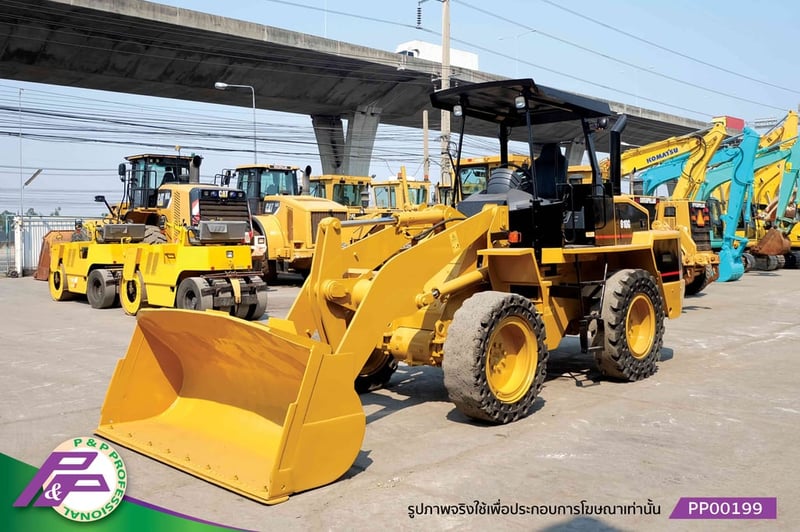 ขายรถตักล้อยาง CAT 910G เทียบเท่า WA100-5 มือสองสภาพดี นำเข้าจากญี่ปุ่น โดย P&P Pro