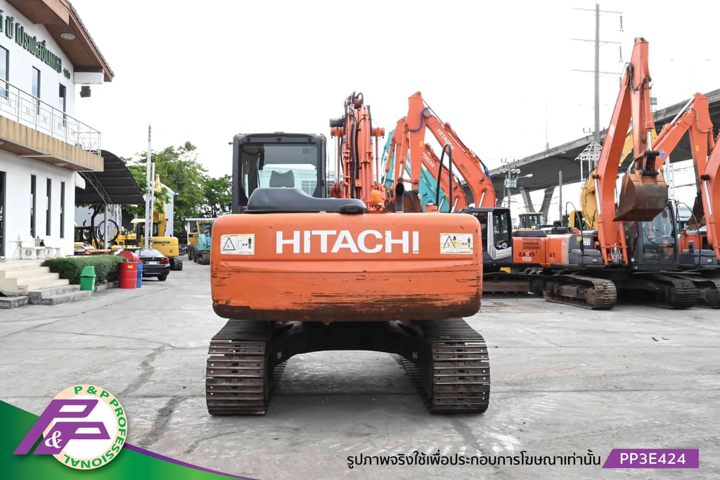 ขายแมคโคร HITACHI ZX120-3 มีไลน์หัวเจาะ, มีกล้องมองหลัง, มีอาร์มเครน มือสองสภาพดี นำเข้าจากญี่ปุ่น โดย P&P Pro