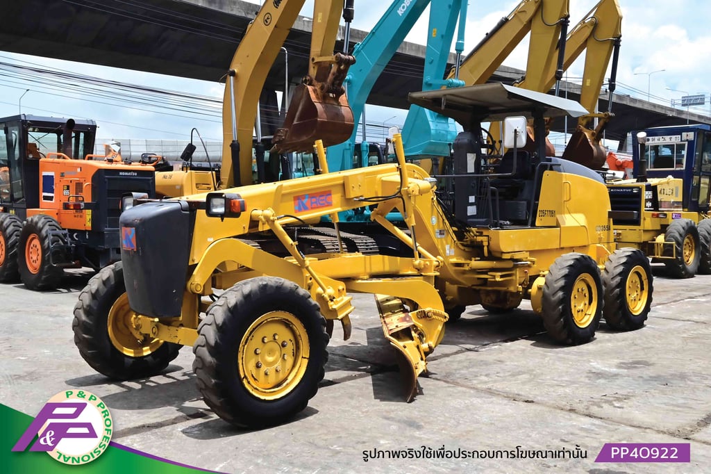 ขายรถเกรด KOMATSU GD355A-3 มี Scarifier ใบมีด 3.1 เมตร มือสองสภาพดี นำเข้าจากญี่ปุ่น โดย P&P Pro ขายรถเกรด KOMATSU GD355A-3 มี Scarifier ใบมีด 3.1 เมตร มือสองสภาพดี นำเข้าจากญี่ปุ่น โดย P&P Pro