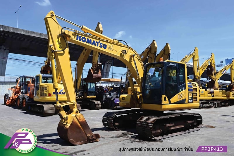 ขายรถขุด KOMATSU PC120-11 รุ่นใหม่ แทรคใหญ่ มีกล้อง 3 ตัว สำหรับภาพมุมสูง ด้านหลัง และด้านข้าง มีอาร์มเครน มือสองสภาพดี นำเข้าจากญี่ปุ่น โดย P&P Pro