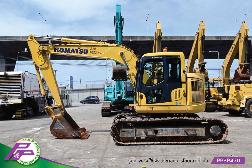 ขาย KOMATSU PC128US-10 รถขุด 12 ตัน แทรคเหล็กพร้อมเกี๊ยะยาง มีอาร์มเครน มีกล้องมองหลัง ชั่วโมงน้อย มือสองสภาพดี นำเข้าจากญี่ปุ่น โดย P&P Pro