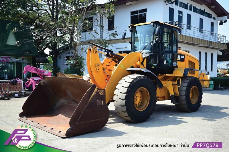 ขายรถตักล้อยาง CAT 938K เทียบเท่า WA320-7 ห้องเก๋ง มีฟังก์ชันลดความสั่นสะเทือนขณะขับขี่ Ride control มือสองสภาพดี นำเข้าจากญี่ปุ่น โดย P&P Pro