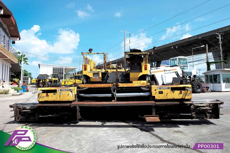 ขายรถปูยาง SUMITOMO HA60W-5 ปูกว้าง 6.0 เมตร ล้อยาง มือสองสภาพดี นำเข้าจากญี่ปุ่น โดย P&P Pro