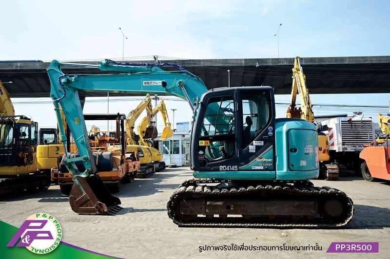 ขายรถขุด KOBELCO SK135SR-3-YY07 แทรคเหล็กพร้อมเกี๊ยะยาง มีกล้องมองหลัง มีอาร์มเครน มือสองสภาพดี นำเข้าจากญี่ปุ่น โดย P&P Pro