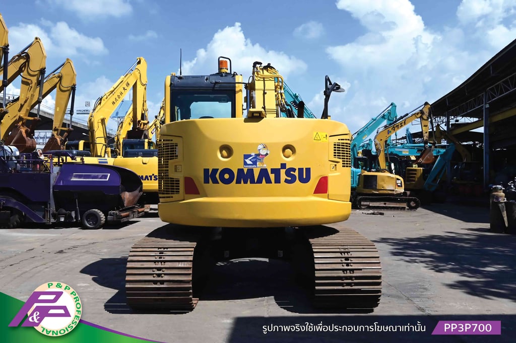 ขาย KOMATSU PC128US-10 รถขุด แทรคใหญ่ มีอาร์มเครน มีกล้องมองหลัง มือสองสภาพดี นำเข้าจากญี่ปุ่น โดย P&P Pro